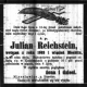 Nekrolog: Reichstein Julian Juliusz